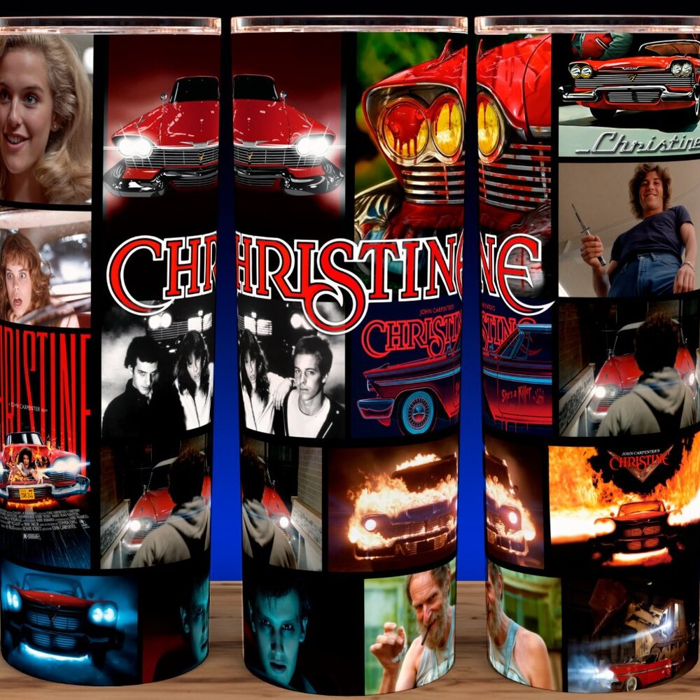 Christine 80s - Horror Movie - Killer Car - Plymouth Fury Cup Mug Tumbler 20oz